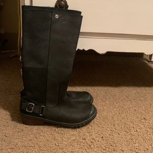 Sorel suede boots